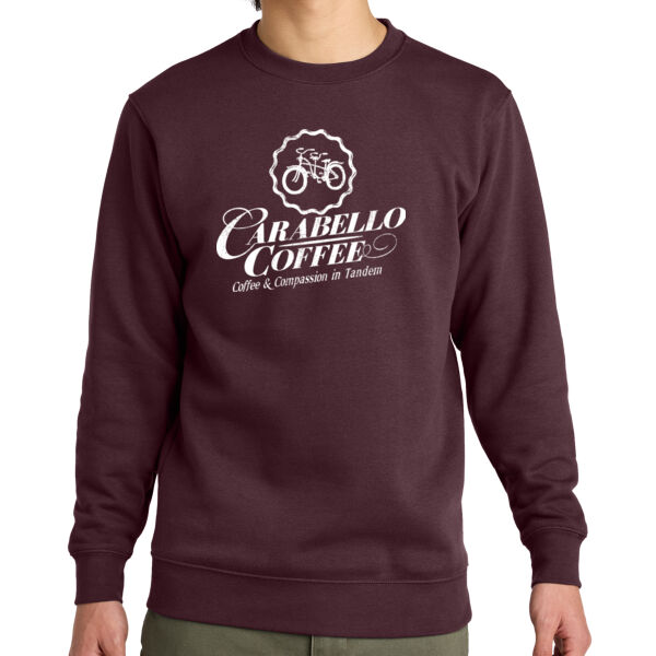 Printed Carabello - Fleece Crew Sweatshirt Thumbnail