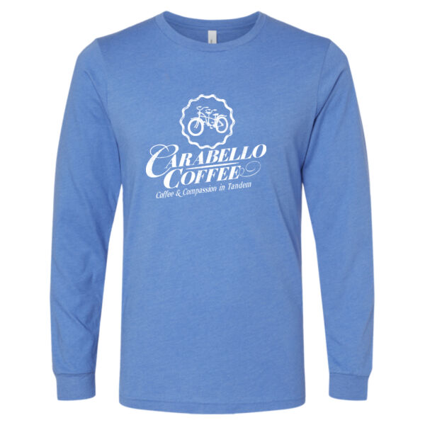 Printed Carabello - Unisex Heather CVC Long Sleeve Tee Thumbnail